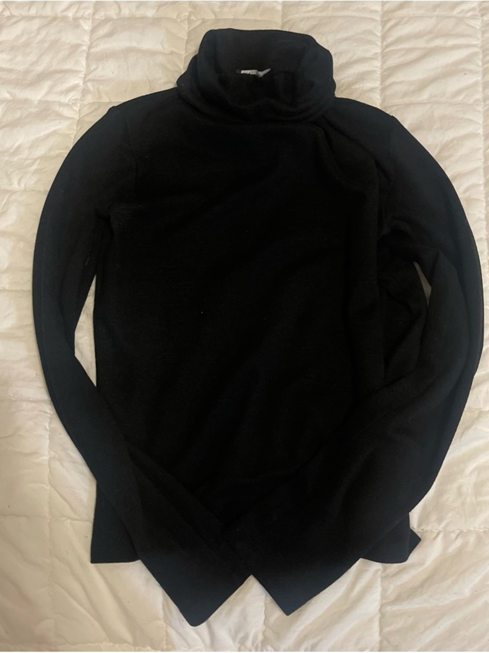 Black Zara Turtleneck Women's light Sweater
